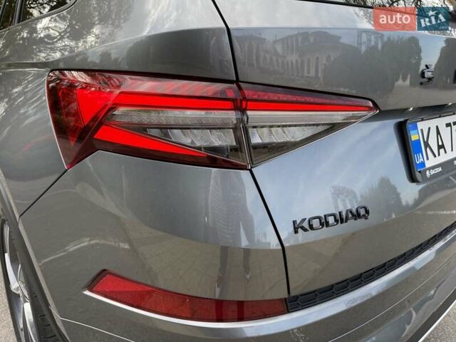 Серый Шкода Kodiaq, объемом двигателя 1.98 л и пробегом 74 тыс. км за 36000 $, фото 18 на Automoto.ua