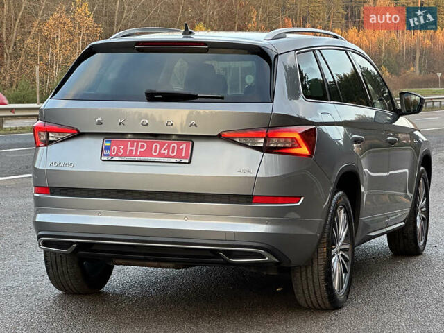 Серый Шкода Kodiaq, объемом двигателя 2 л и пробегом 181 тыс. км за 35399 $, фото 13 на Automoto.ua