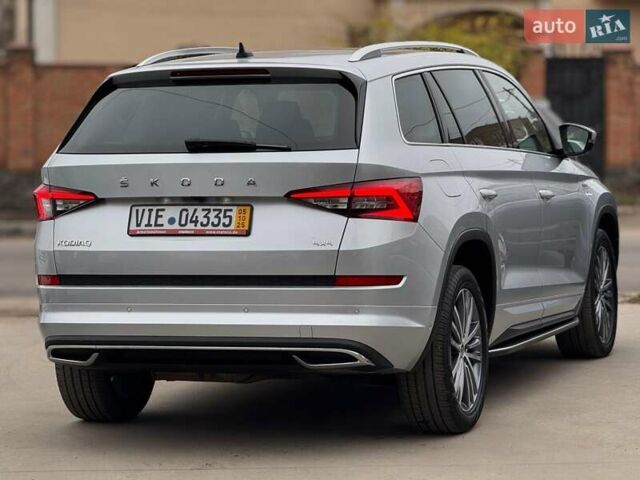 Серый Шкода Kodiaq, объемом двигателя 1.97 л и пробегом 177 тыс. км за 35999 $, фото 13 на Automoto.ua