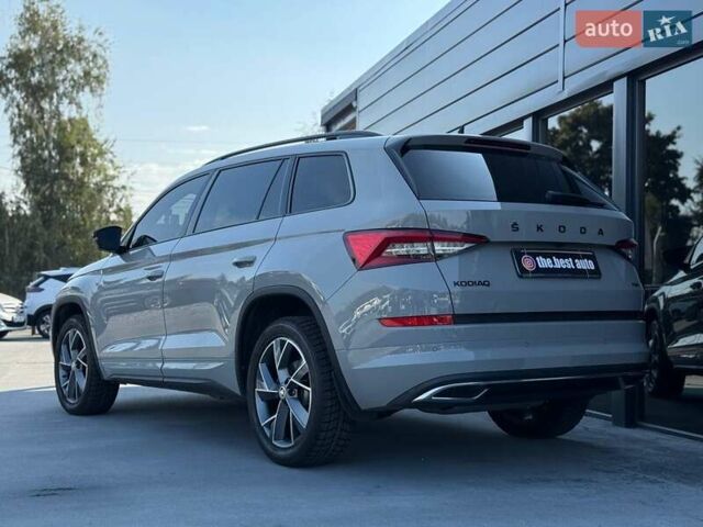Сірий Шкода Kodiaq, об'ємом двигуна 1.98 л та пробігом 92 тис. км за 35300 $, фото 5 на Automoto.ua