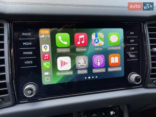 Серый Шкода Kodiaq, объемом двигателя 1.98 л и пробегом 75 тыс. км за 35700 $, фото 33 на Automoto.ua