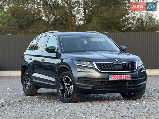 Сірий Шкода Kodiaq, об'ємом двигуна 2 л та пробігом 174 тис. км за 31999 $, фото 19 на Automoto.ua