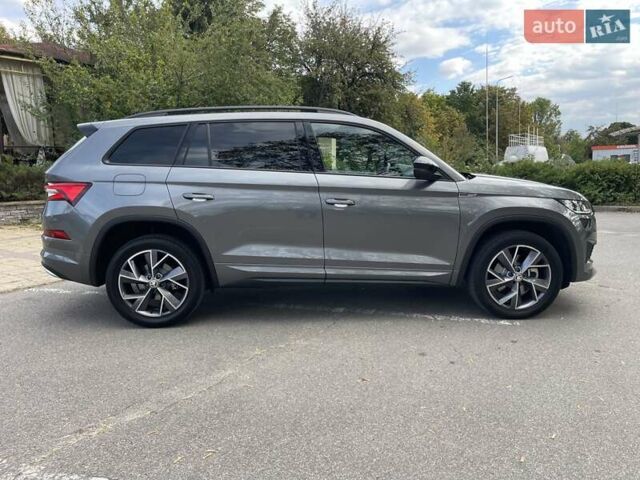 Серый Шкода Kodiaq, объемом двигателя 1.98 л и пробегом 74 тыс. км за 36000 $, фото 14 на Automoto.ua