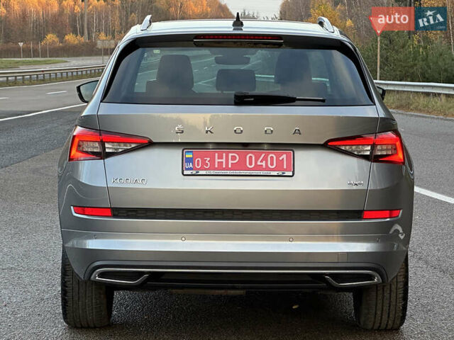 Серый Шкода Kodiaq, объемом двигателя 2 л и пробегом 181 тыс. км за 35399 $, фото 12 на Automoto.ua