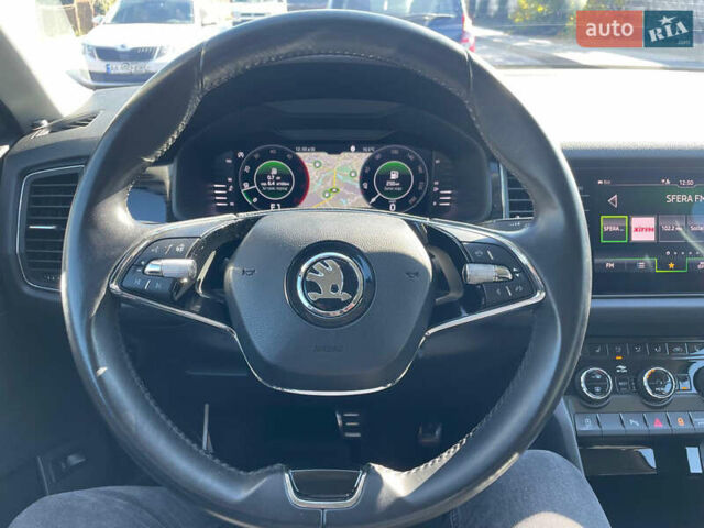 Серый Шкода Kodiaq, объемом двигателя 1.97 л и пробегом 96 тыс. км за 32800 $, фото 12 на Automoto.ua