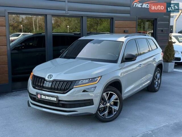 Сірий Шкода Kodiaq, об'ємом двигуна 1.98 л та пробігом 92 тис. км за 35300 $, фото 3 на Automoto.ua