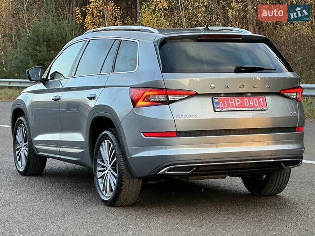 Серый Шкода Kodiaq, объемом двигателя 2 л и пробегом 181 тыс. км за 35399 $, фото 11 на Automoto.ua