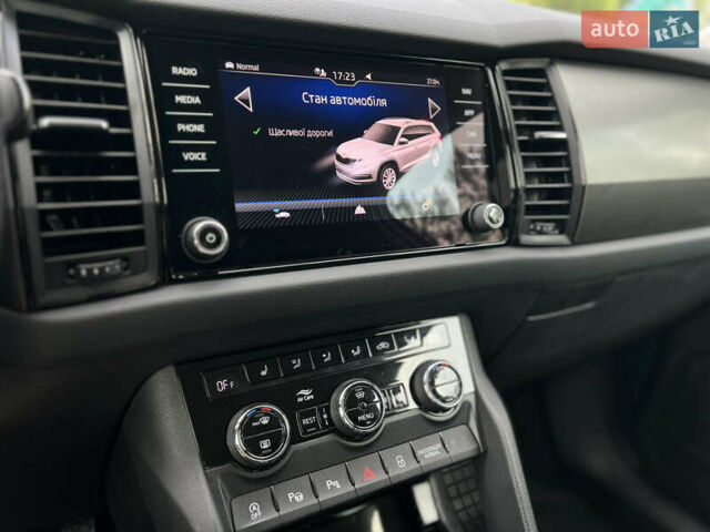 Серый Шкода Kodiaq, объемом двигателя 2 л и пробегом 181 тыс. км за 31500 $, фото 13 на Automoto.ua