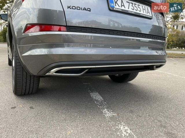 Серый Шкода Kodiaq, объемом двигателя 1.98 л и пробегом 74 тыс. км за 36000 $, фото 19 на Automoto.ua