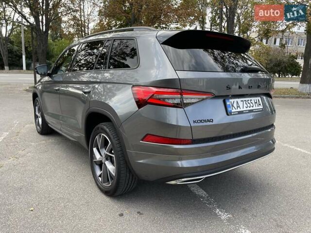 Серый Шкода Kodiaq, объемом двигателя 1.98 л и пробегом 75 тыс. км за 35700 $, фото 4 на Automoto.ua