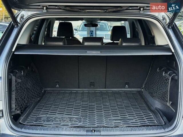 Сірий Шкода Kodiaq, об'ємом двигуна 1.98 л та пробігом 36 тис. км за 31999 $, фото 22 на Automoto.ua