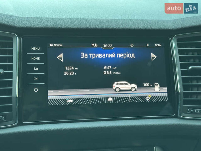 Серый Шкода Kodiaq, объемом двигателя 2 л и пробегом 181 тыс. км за 35399 $, фото 143 на Automoto.ua