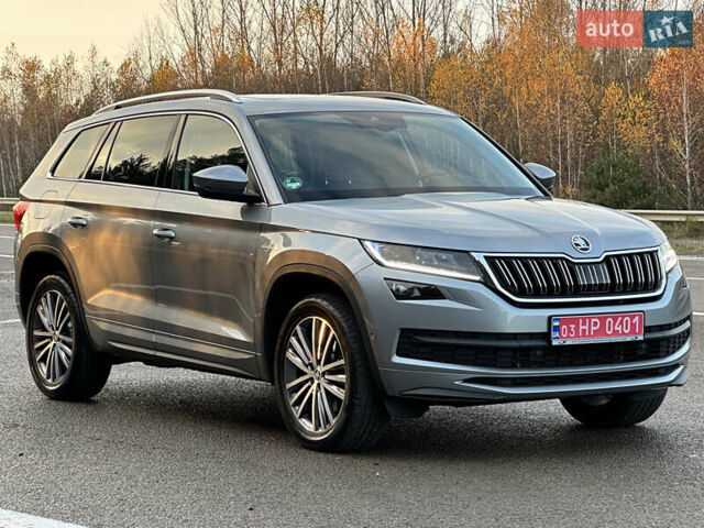 Серый Шкода Kodiaq, объемом двигателя 2 л и пробегом 181 тыс. км за 35399 $, фото 16 на Automoto.ua