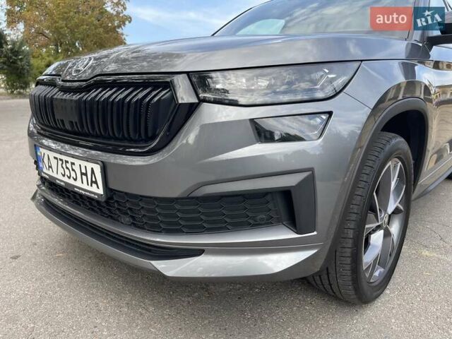 Серый Шкода Kodiaq, объемом двигателя 1.98 л и пробегом 74 тыс. км за 36000 $, фото 28 на Automoto.ua