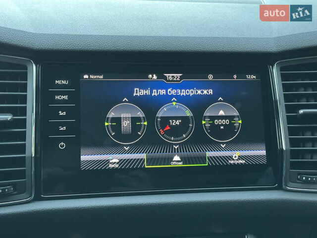 Серый Шкода Kodiaq, объемом двигателя 2 л и пробегом 181 тыс. км за 35399 $, фото 144 на Automoto.ua