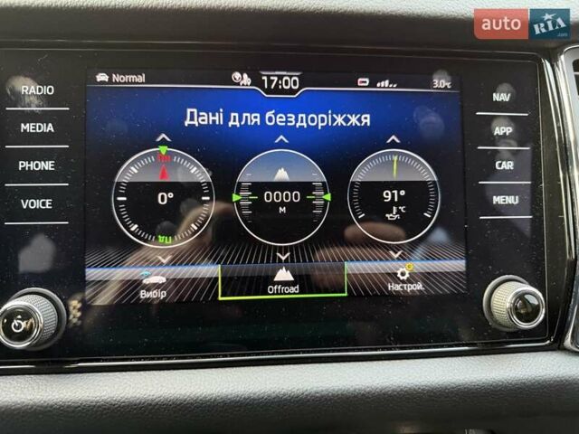 Серый Шкода Kodiaq, объемом двигателя 2 л и пробегом 107 тыс. км за 34600 $, фото 125 на Automoto.ua