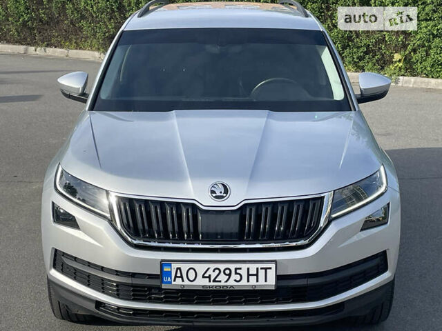 Сірий Шкода Kodiaq, об'ємом двигуна 2 л та пробігом 55 тис. км за 37999 $, фото 8 на Automoto.ua