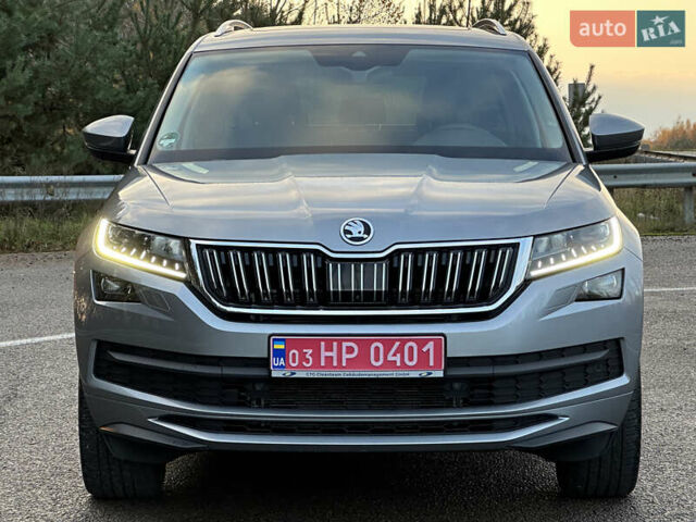 Серый Шкода Kodiaq, объемом двигателя 2 л и пробегом 181 тыс. км за 35399 $, фото 19 на Automoto.ua