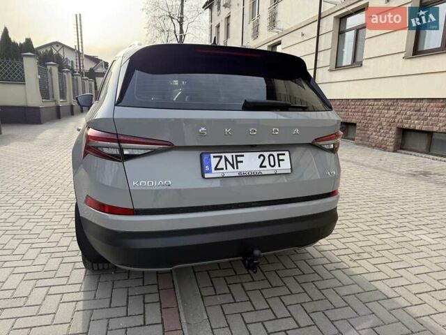 Серый Шкода Kodiaq, объемом двигателя 2 л и пробегом 107 тыс. км за 34600 $, фото 15 на Automoto.ua