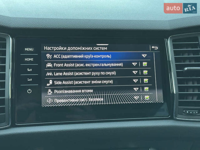 Серый Шкода Kodiaq, объемом двигателя 2 л и пробегом 181 тыс. км за 35399 $, фото 154 на Automoto.ua