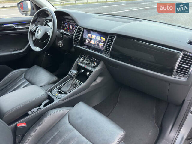 Серый Шкода Kodiaq, объемом двигателя 2 л и пробегом 181 тыс. км за 35399 $, фото 99 на Automoto.ua