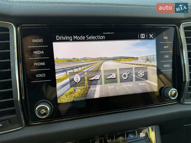 Сірий Шкода Kodiaq, об'ємом двигуна 1.98 л та пробігом 36 тис. км за 36300 $, фото 27 на Automoto.ua