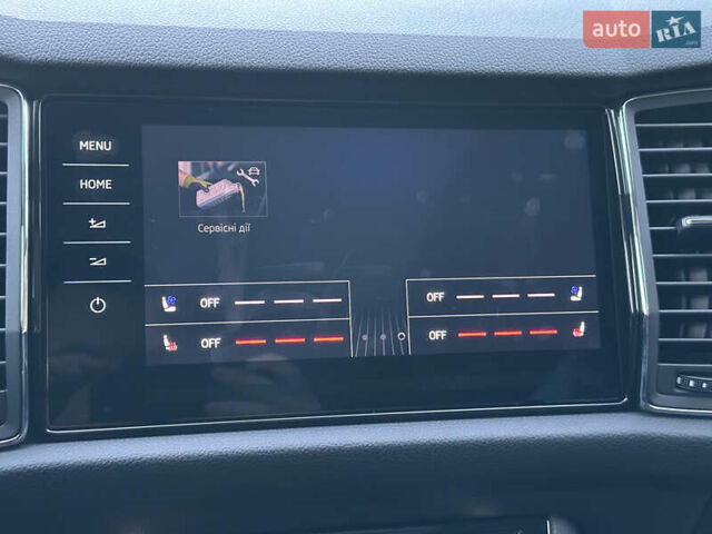 Серый Шкода Kodiaq, объемом двигателя 2 л и пробегом 181 тыс. км за 35399 $, фото 158 на Automoto.ua