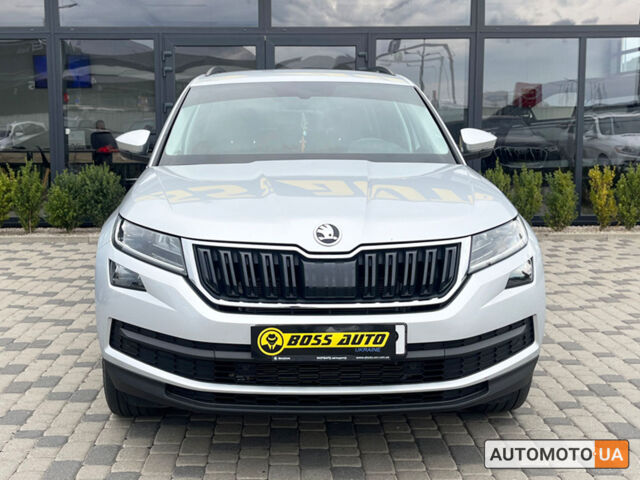Серый Шкода Kodiaq, объемом двигателя 2 л и пробегом 64 тыс. км за 35990 $, фото 1 на Automoto.ua