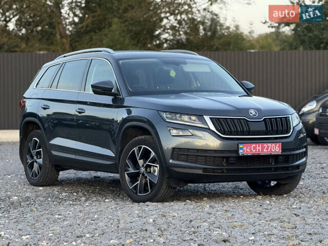 Сірий Шкода Kodiaq, об'ємом двигуна 2 л та пробігом 174 тис. км за 31999 $, фото 6 на Automoto.ua