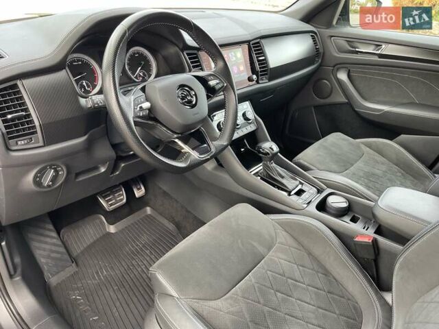 Серый Шкода Kodiaq, объемом двигателя 1.98 л и пробегом 74 тыс. км за 36000 $, фото 33 на Automoto.ua