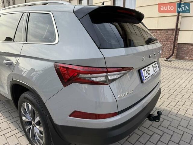 Серый Шкода Kodiaq, объемом двигателя 2 л и пробегом 107 тыс. км за 34600 $, фото 39 на Automoto.ua