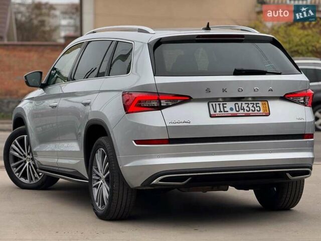 Серый Шкода Kodiaq, объемом двигателя 1.97 л и пробегом 177 тыс. км за 35999 $, фото 15 на Automoto.ua