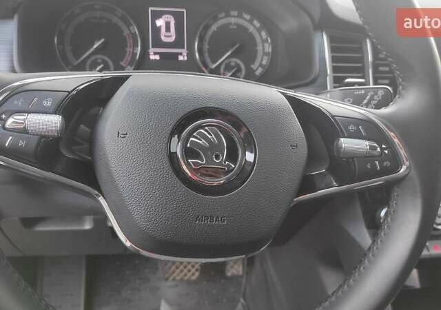 Серый Шкода Kodiaq, объемом двигателя 2 л и пробегом 19 тыс. км за 33200 $, фото 21 на Automoto.ua
