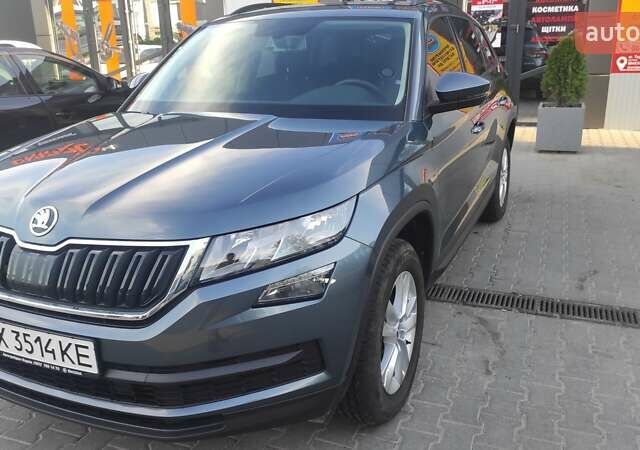 Серый Шкода Kodiaq, объемом двигателя 2 л и пробегом 19 тыс. км за 33200 $, фото 11 на Automoto.ua