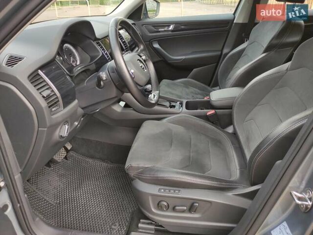 Серый Шкода Kodiaq, объемом двигателя 1.98 л и пробегом 39 тыс. км за 32800 $, фото 17 на Automoto.ua