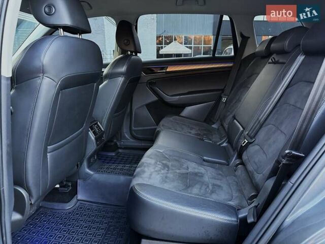 Серый Шкода Kodiaq, объемом двигателя 1.98 л и пробегом 36 тыс. км за 33699 $, фото 27 на Automoto.ua