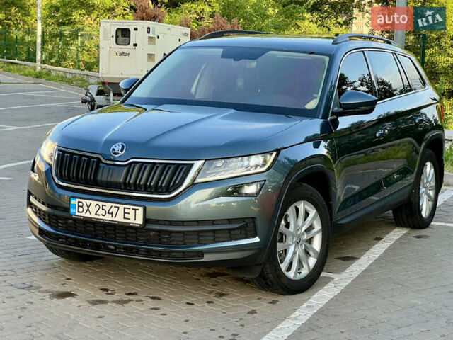 Сірий Шкода Kodiaq, об'ємом двигуна 1.97 л та пробігом 241 тис. км за 27300 $, фото 21 на Automoto.ua