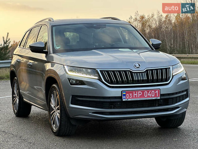 Серый Шкода Kodiaq, объемом двигателя 2 л и пробегом 181 тыс. км за 35399 $, фото 18 на Automoto.ua