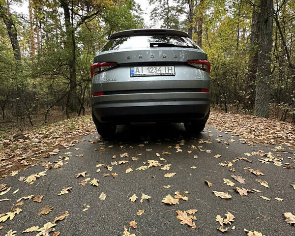 Серый Шкода Kodiaq, объемом двигателя 1.97 л и пробегом 82 тыс. км за 35250 $, фото 9 на Automoto.ua