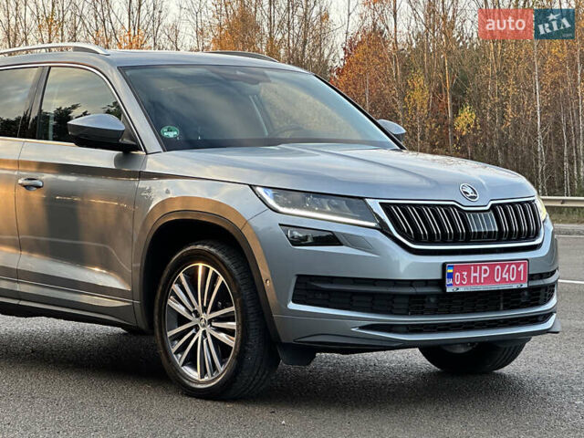Серый Шкода Kodiaq, объемом двигателя 2 л и пробегом 181 тыс. км за 35399 $, фото 24 на Automoto.ua