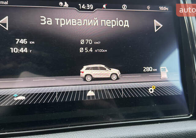 Серый Шкода Kodiaq, объемом двигателя 1.97 л и пробегом 141 тыс. км за 29999 $, фото 130 на Automoto.ua