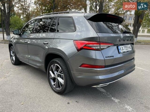 Серый Шкода Kodiaq, объемом двигателя 1.98 л и пробегом 74 тыс. км за 36000 $, фото 8 на Automoto.ua