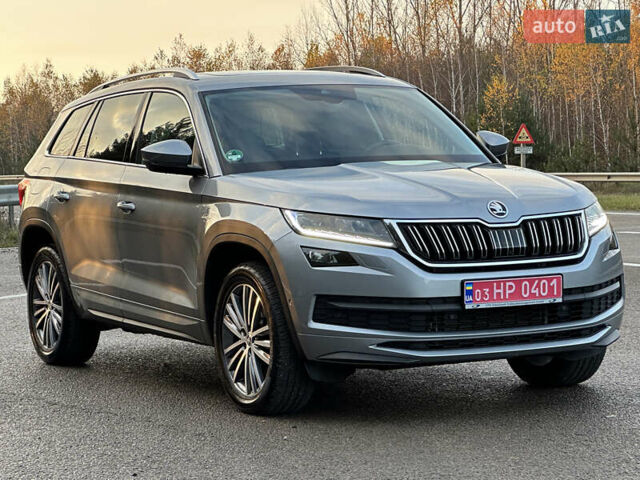 Серый Шкода Kodiaq, объемом двигателя 2 л и пробегом 181 тыс. км за 35399 $, фото 17 на Automoto.ua