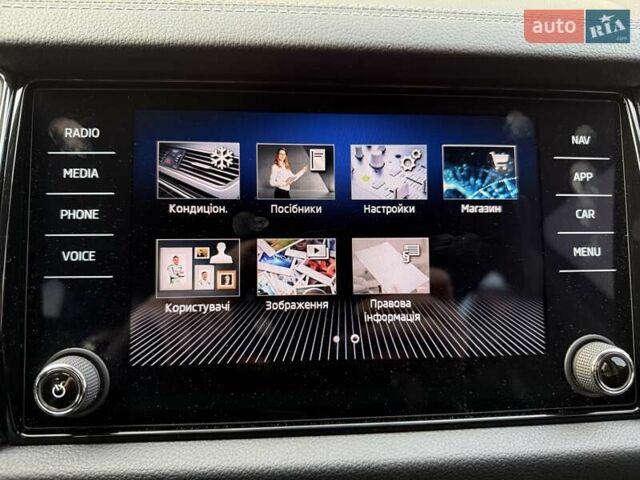 Серый Шкода Kodiaq, объемом двигателя 2 л и пробегом 107 тыс. км за 34600 $, фото 130 на Automoto.ua