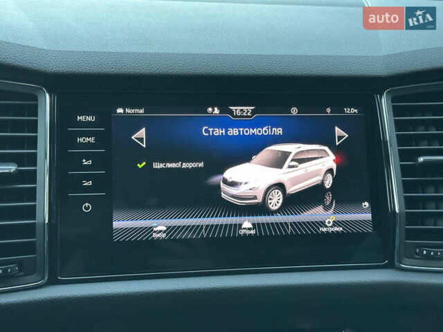 Серый Шкода Kodiaq, объемом двигателя 2 л и пробегом 181 тыс. км за 35399 $, фото 140 на Automoto.ua