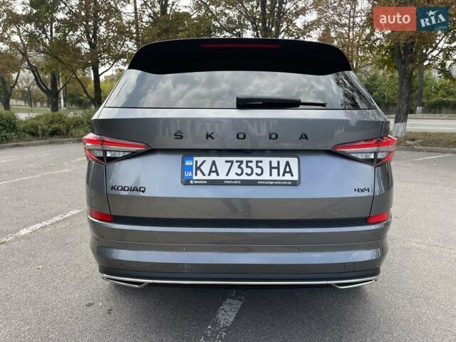 Серый Шкода Kodiaq, объемом двигателя 1.98 л и пробегом 74 тыс. км за 36000 $, фото 11 на Automoto.ua