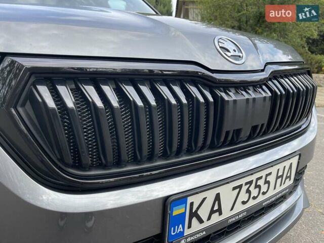 Серый Шкода Kodiaq, объемом двигателя 1.98 л и пробегом 75 тыс. км за 35700 $, фото 22 на Automoto.ua