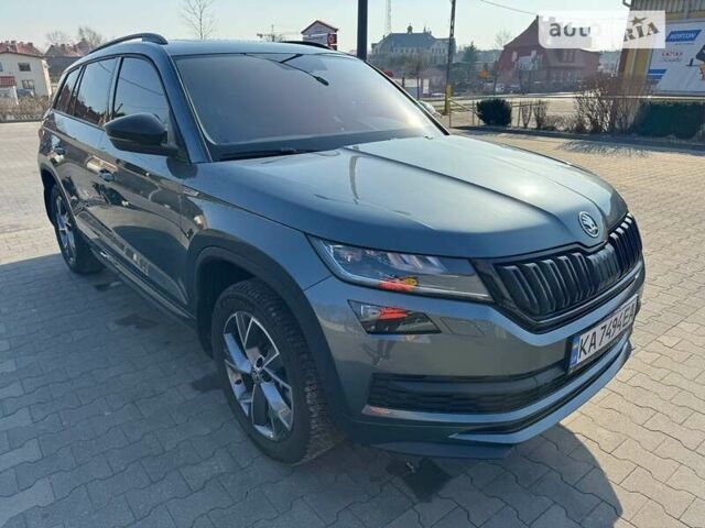 Сірий Шкода Kodiaq, об'ємом двигуна 1.98 л та пробігом 28 тис. км за 40999 $, фото 1 на Automoto.ua