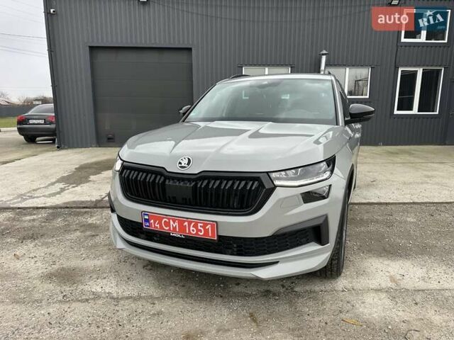 Серый Шкода Kodiaq, объемом двигателя 1.97 л и пробегом 188 тыс. км за 36950 $, фото 13 на Automoto.ua
