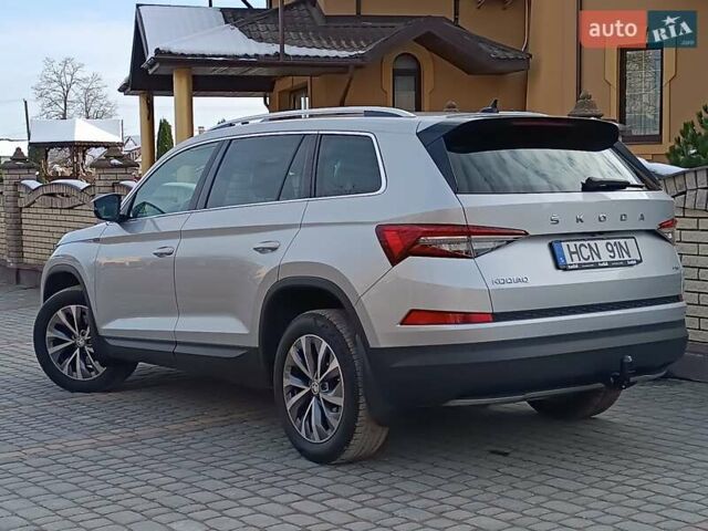 Серый Шкода Kodiaq, объемом двигателя 1.97 л и пробегом 106 тыс. км за 37799 $, фото 13 на Automoto.ua